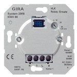 Gira Мех Вставка реле 2-х канального, 2-й канал с задерж включения System 2000 1000/800 Вт/канал (G30300)