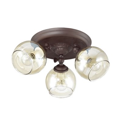 Люстра потолочная Lumion 3100/3CA CLODINA Люстра потолочная Lumion 3100/3CA CLODINAПотолочные<br>Люстра потолочная 3100/3CA серии Clodina оформлена в классическом стиле. Люстра состоит из прозрачных стеклянных плафонов с легким кофейным оттенком и круглой арматуры цвета кофе. Простота и изящность дизайна данной модели несомненно прекрасно впишутся в любой интерьер. Цоколь E14. Мощность 3x40W. Нет ламп в комплекте.<br><br>Установка на натяжной потолок: Ограничено<br>S освещ. до, м2: 6<br>Крепление: Потолочное<br>Тип лампы: накаливания / энергосбережения / LED-светодиодная<br>Тип цоколя: E14<br>Количество ламп: 3<br>Ширина, мм: 340<br>MAX мощность ламп, Вт: 40<br>Диаметр, мм мм: 340<br>Длина, мм: 340<br>Высота, мм: 180<br>Цвет арматуры: коричневый