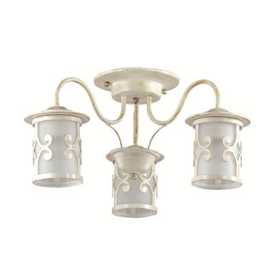 Люстра потолочная Lumion 3125/3C SEKVANA Люстра потолочная Lumion 3125/3C SEKVANAПотолочные<br>Что нам известно о данной модели: Люстра 3125/3C серии Sekvana оформлена в классическом стиле. Люстра потолочная состоит из стеклянных плафонов с металлическим декором и белой с золотой патиной арматуры. Модель сочетает в себе классичность форм,а также бунтарский морской дух . Цоколь E27. Мощность 3х40W. Нет ламп в комплекте.<br><br>S освещ. до, м2: 6<br>Крепление: Потолочное<br>Тип лампы: накаливания / энергосбережения / LED-светодиодная<br>Тип цоколя: E27<br>Количество ламп: 3<br>Ширина, мм: 540<br>MAX мощность ламп, Вт: 40<br>Диаметр, мм мм: 540<br>Длина, мм: 540<br>Высота, мм: 255<br>Цвет арматуры: белый