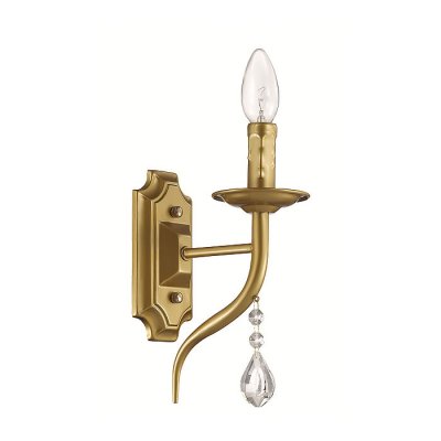 Настенный светильник бра Lumion 3128/1W GOLDENA Настенный светильник бра Lumion 3128/1W GOLDENAСовременные<br>Бра 3128/1W серии Goldena оформлена в классическом стиле. Светильник состоит из арматуры цвета золота, украшенной хрустальными подвесками. Данная модель отражает элегантную строгость и утонченность. Цоколь E14. Мощность 1x40W. Нет ламп в комплекте.<br><br>Крепление: Настенное<br>Тип лампы: накаливания / энергосбережения / LED-светодиодная<br>Тип цоколя: E14<br>Цвет арматуры: Золотой<br>Количество ламп: 1<br>Ширина, мм: 110<br>Диаметр, мм мм: 150<br>Длина, мм: 150<br>Высота, мм: 195<br>MAX мощность ламп, Вт: 40