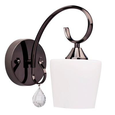 Светильник настенный бра Mw light 315021401 Блеск Светильник настенный бра Mw light 315021401 БлескКованые<br>Описание модели 315021401: Нарядные стеклянные плафоны выстроили гармоничный образ светильника Блеск, торжественно украшенный декоративными подвесками из прозрачного хрусталя. Потолочная форма и стильный дизайн - вот залог успеха продаж данной коллекции!<br><br>S освещ. до, м2: 3<br>Тип товара: Светильник настенный бра<br>Тип лампы: накаливания / энергосбережения / LED-светодиодная<br>Тип цоколя: E27<br>Количество ламп: 1<br>Ширина, мм: 130<br>MAX мощность ламп, Вт: 60<br>Длина, мм: 250<br>Высота, мм: 250<br>Цвет арматуры: серый<br>Общая мощность, Вт: 60