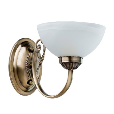 Светильник настенный бра Mw light 318024201 Олимп Светильник настенный бра Mw light 318024201 ОлимпКлассические<br>Описание модели 318024201: Классическая форма светильника из коллекции Олимп настраивает на торжественный лад. Он прекрасно впишется в строгий интерьер зала , а также станет удачным дополнением в современном пространстве с классической мебелью и фарфоровыми декоративными статуэтками. Металлическое основание цвета античной бронзы украшено изящным декором растительной тематики и прозрачным хрусталём. Стеклянные плафоны изготовлены с добавлением алебастра.<br><br>S освещ. до, м2: 3<br>Цветовая t, К: 3000<br>Тип лампы: накаливания / энергосберегающая / светодиодная<br>Тип цоколя: E14<br>Количество ламп: 1<br>Ширина, мм: 170<br>MAX мощность ламп, Вт: 60<br>Длина, мм: 180<br>Высота, мм: 280<br>Поверхность арматуры: матовый<br>Цвет арматуры: бронзовый<br>Общая мощность, Вт: 60
