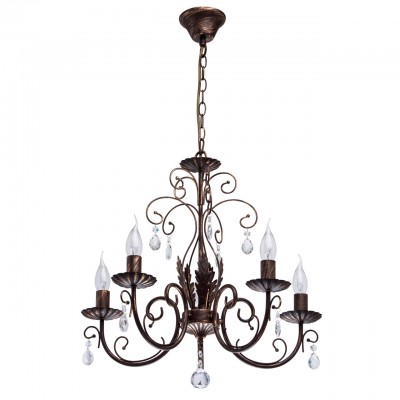Светильник De Markt 323016005 Светильник De Markt 323016005Подвесные<br>Компания «Светодом» предлагает широкий ассортимент люстр от известных производителей. Представленные в нашем каталоге товары выполнены из современных материалов и обладают отличным качеством. Благодаря широкому ассортименту Вы сможете найти у нас люстру под любой интерьер. Мы предлагаем как классические варианты, так и современные модели, отличающиеся лаконичностью и простотой форм. Стильная люстра De Markt 323016005 станет украшением любого дома. Эта модель от известного производителя не оставит равнодушным ценителей красивых и оригинальных предметов интерьера. Люстра De Markt 323016005 обеспечит равномерное распределение света по всей комнате. При выборе обратите внимание на характеристики, позволяющие приобрести наиболее подходящую модель. Купить понравившуюся люстру по доступной цене Вы можете в интернет-магазине «Светодом».<br><br>S освещ. до, м2: 10<br>Тип лампы: накаливания / энергосбережения / LED-светодиодная<br>Тип цоколя: E14<br>Количество ламп: 5<br>MAX мощность ламп, Вт: 40<br>Диаметр, мм мм: 550<br>Длина цепи/провода, мм: 300<br>Высота, мм: 900<br>Цвет арматуры: Золотой