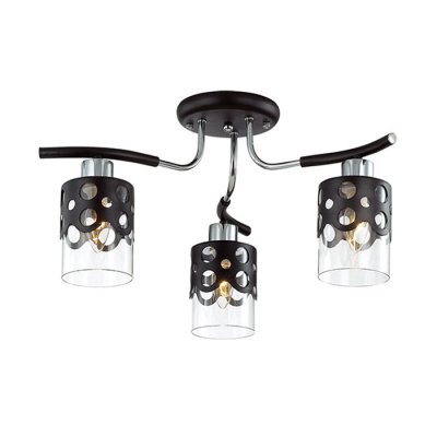 Люстра потолочная Lumion 3272/3C COLETT Люстра потолочная Lumion 3272/3C COLETTПотолочные<br>Люстра потолочная 3272/3C серии Colett оформлена в современном стиле. Люстра состоит из прозрачных стеклянных плафонов, декорированных ажурным металлом, и арматуры в соврменном стиле благородного цвета венге с хромовыми элементами. Данная модель отражает уже не новый, но все еще не выходящий из моды тренд на плафоны с металлическим декором, который смотрится очень стильно при любых дизайнах. Цоколь E14. Мощность 3x60W. Нет ламп в комплекте.<br><br>Установка на натяжной потолок: Да<br>S освещ. до, м2: 9<br>Крепление: Потолочное<br>Тип лампы: накаливания / энергосбережения / LED-светодиодная<br>Тип цоколя: E14<br>Количество ламп: 3<br>Ширина, мм: 560<br>MAX мощность ламп, Вт: 60<br>Диаметр, мм мм: 560<br>Длина, мм: 560<br>Высота, мм: 290<br>Цвет арматуры: Венге
