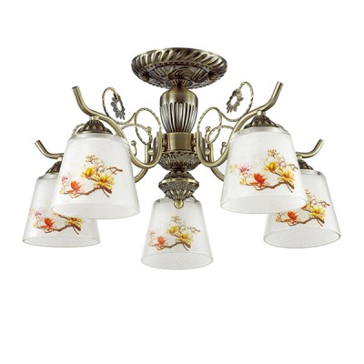 Светильник Lumion 3432/5C Светильник Lumion 3432/5CПотолочные<br>Компани «Светодом» предлагает широкий ассортимент лстр от известных производителей. Представленные в нашем каталоге товары выполнены из современных материалов и обладат отличным качеством. Благодар широкому ассортименту Вы сможете найти у нас лстру под лбой интерьер. Мы предлагаем как классические варианты, так и современные модели, отличащиес лаконичность и простотой форм. Стильна лстра Lumion 3432/5C станет украшением лбого дома. Эта модель от известного производител не оставит равнодушным ценителей красивых и оригинальных предметов интерьера. Лстра Lumion 3432/5C обеспечит равномерное распределение света по всей комнате. При выборе обратите внимание на характеристики, позволщие приобрести наиболее подходщу модель. Купить понравившус лстру по доступной цене Вы можете в интернет-магазине «Светодом».<br><br>S освещ. до, м2: 10<br>Крепление: Потолочное<br>Тип лампы: Накаливани / нергосбережени / светодиодна<br>Тип цокол: E14<br>Количество ламп: 5<br>MAX мощность ламп, Вт: 40<br>Диаметр, мм мм: 520<br>Высота, мм: 270
