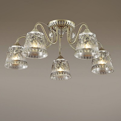 Светильник Lumion 3444/5C Светильник Lumion 3444/5CПотолочные<br>Компания «Светодом» предлагает широкий ассортимент люстр от известных производителей. Представленные в нашем каталоге товары выполнены из современных материалов и обладают отличным качеством. Благодаря широкому ассортименту Вы сможете найти у нас люстру под любой интерьер. Мы предлагаем как классические варианты, так и современные модели, отличающиеся лаконичностью и простотой форм. Стильная люстра Lumion 3444/5C станет украшением любого дома. Эта модель от известного производителя не оставит равнодушным ценителей красивых и оригинальных предметов интерьера. Люстра Lumion 3444/5C обеспечит равномерное распределение света по всей комнате. При выборе обратите внимание на характеристики, позволяющие приобрести наиболее подходящую модель. Купить понравившуюся люстру по доступной цене Вы можете в интернет-магазине «Светодом». Мы предлагаем доставку не только по Москве и Екатеринбурге, но и по всей России.<br><br>S освещ. до, м2: 15<br>Крепление: Потолочное<br>Тип лампы: Накаливания / энергосбережения / светодиодная<br>Тип цоколя: E14<br>Количество ламп: 5<br>MAX мощность ламп, Вт: 60<br>Диаметр, мм мм: 600<br>Высота, мм: 240
