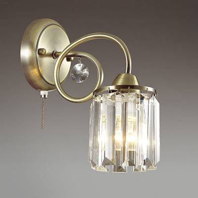 Светильник Lumion 3448/1W Светильник Lumion 3448/1WКлассика<br><br><br>Крепление: Настенное<br>Тип лампы: Накаливания / энергосбережения / светодиодная<br>Тип цоколя: E14<br>Количество ламп: 1<br>Ширина, мм: 120<br>MAX мощность ламп, Вт: 60<br>Расстояние от стены, мм: 230<br>Высота, мм: 240