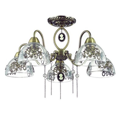 Светильник Lumion 3452/5C Светильник Lumion 3452/5CПотолочные<br>Компания «Светодом» предлагает широкий ассортимент люстр от известных производителей. Представленные в нашем каталоге товары выполнены из современных материалов и обладают отличным качеством. Благодаря широкому ассортименту Вы сможете найти у нас люстру под любой интерьер. Мы предлагаем как классические варианты, так и современные модели, отличающиеся лаконичностью и простотой форм. Стильная люстра Lumion 3452/5C станет украшением любого дома. Эта модель от известного производителя не оставит равнодушным ценителей красивых и оригинальных предметов интерьера. Люстра Lumion 3452/5C обеспечит равномерное распределение света по всей комнате. При выборе обратите внимание на характеристики, позволяющие приобрести наиболее подходящую модель. Купить понравившуюся люстру по доступной цене Вы можете в интернет-магазине «Светодом».<br><br>S освещ. до, м2: 15<br>Крепление: Потолочное<br>Тип лампы: Накаливания / энергосбережения / светодиодная<br>Тип цоколя: E27<br>Количество ламп: 5<br>MAX мощность ламп, Вт: 60<br>Диаметр, мм мм: 610<br>Высота, мм: 390