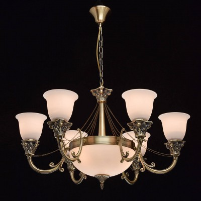 Mw light 347019609 Светильник Mw light 347019609 СветильникПодвесные<br><br><br>Установка на натяжной потолок: Да<br>S освещ. до, м2: 18<br>Тип лампы: Накаливания / энергосбережения / светодиодная<br>Тип цоколя: E27<br>Количество ламп: 9<br>MAX мощность ламп, Вт: 40<br>Диаметр, мм мм: 820<br>Высота, мм: 510 - 970