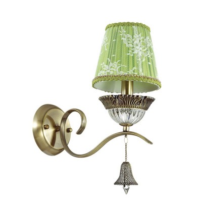 Odeon light KLIMENTA 3474/1W Светильник настенный бра Odeon light KLIMENTA 3474/1W Светильник настенный браКлассика<br><br><br>Тип лампы: Накаливания / энергосбережения / светодиодная<br>Тип цоколя: E14<br>Количество ламп: 1<br>Ширина, мм: 140<br>MAX мощность ламп, Вт: 40<br>Расстояние от стены, мм: 280<br>Высота, мм: 348