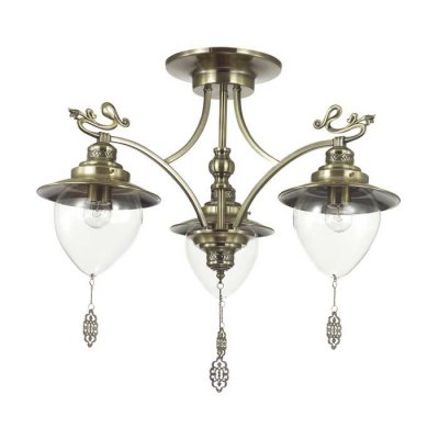 Светильник Lumion 3496/3 Светильник Lumion 3496/3Ожидается<br>Серия Prana в белом цвете с золотой патиной в сочетании с прозрачными плафонами смотрится изящно и невесомо. Декоративные ажурные подвески, украшающие плафон, гармонично сочетаются с декоративными металлическими элементами на рожках<br><br>Тип цоколя: E27<br>Количество ламп: 3<br>Ширина, мм: 740<br>MAX мощность ламп, Вт: 60<br>Длина цепи/провода, мм: 440<br>Длина, мм: 740<br>Высота, мм: 575<br>Оттенок (цвет): бронза