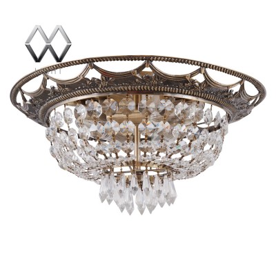 Люстра Mw light 351012103 Изабелла Люстра Mw light 351012103 ИзабеллаПотолочные<br>Дополнительно рекомендуем посмотреть другие хрустальные люстры и светильники из данной серии. Модель - люстры Mw-light Изабелла 351012103 замечательно впишется в задуманный Вами интерьер зала, гостиной или спальни. Купите хрустальную люстру уже сегодня и Вы поймете превосходство светильников перед другими направлениями освещения. Основное превосходство хрусталя - это отражение и преломление света во всем пространстве, а отсутствие абажуров не съест получаемый световой поток от горящих ламп!<br><br>Установка на натяжной потолок: Ограничено<br>S освещ. до, м2: 9<br>Крепление: Планка<br>Тип лампы: накаливания / энергосбережения / LED-светодиодная<br>Тип цоколя: E14<br>Количество ламп: 3<br>MAX мощность ламп, Вт: 60<br>Диаметр, мм мм: 400<br>Высота, мм: 150<br>Поверхность арматуры: глянцевый, рельефный<br>Цвет арматуры: бронзовый<br>Общая мощность, Вт: 180