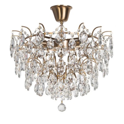 Люстра Mw light 351016906 Изабелла Люстра Mw light 351016906 ИзабеллаПотолочные<br>Описание модели 351016906: Этот потолочный светильник представит Вашу гостиную в самом выигрышном свете, причем сам всегда будет центром внимания, благодаря исключительному качеству хрустальных подвесок, которые переливаются всеми гранями, отражая поток струящегося света. Очень большим плюсом является универсальность модели - ее можно использовать как основной светильник в помещениях со стандартными потолками, так и в комнатах с более высокими потолками будет эффектно смотреться нарядный дуэт из нескольких потолочных люстр.<br><br>Установка на натяжной потолок: Да<br>S освещ. до, м2: 18<br>Крепление: Крюк<br>Тип лампы: накаливания / энергосбережения / LED-светодиодная<br>Тип цоколя: E14<br>Количество ламп: 6<br>MAX мощность ламп, Вт: 60<br>Диаметр, мм мм: 570<br>Высота, мм: 520<br>Поверхность арматуры: матовый<br>Цвет арматуры: бронзовый<br>Общая мощность, Вт: 360