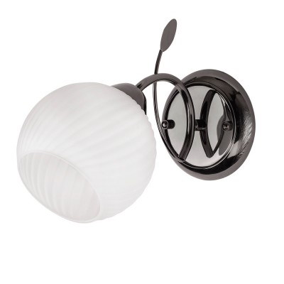 Светильник настенный бра Mw light 358024601 Грация Светильник настенный бра Mw light 358024601 ГрацияМодерн<br>Белоснежные рельефные плафоны округлой формы светильника Грация привлекут ценителей романтичной простоты. Металлическое основание цвета никеля графично дополнено растительным декором в форме листьев, добавляя в дизайн привлекательные природные мотивы<br><br>S освещ. до, м2: 3<br>Тип лампы: накаливания / энергосбережения / LED-светодиодная<br>Тип цоколя: E27<br>Ширина, мм: 140<br>MAX мощность ламп, Вт: 60<br>Длина, мм: 200<br>Расстояние от стены, мм: 270<br>Высота, мм: 270<br>Поверхность арматуры: глянцевый<br>Цвет арматуры: серебристый<br>Общая мощность, Вт: 60