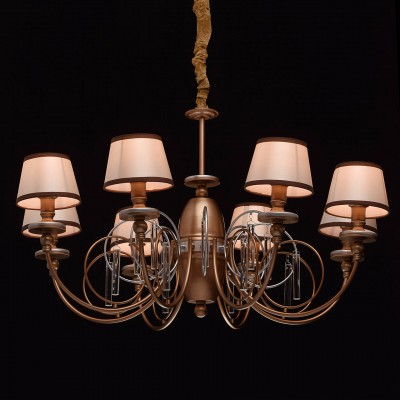 Mw light 361011308 Светильник Mw light 361011308 СветильникПодвесные<br><br><br>S освещ. до, м2: 16<br>Тип лампы: Накаливания / энергосбережения / светодиодная<br>Тип цоколя: E14<br>Количество ламп: 8<br>MAX мощность ламп, Вт: 40<br>Диаметр, мм мм: 860<br>Высота, мм: 630 - 990