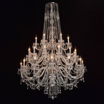 Mw light 367015530 Светильник Mw light 367015530 СветильникПодвесные<br><br><br>Установка на натяжной потолок: Да<br>S освещ. до, м2: 60<br>Тип лампы: Накаливания / энергосбережения / светодиодная<br>Тип цоколя: E14<br>Количество ламп: 30<br>Диаметр, мм мм: 1100<br>Высота, мм: 1800 - 2250<br>MAX мощность ламп, Вт: 40