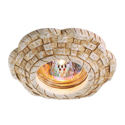 Novotech SANDSTONE 369533 Встраиваемый светильник Novotech SANDSTONE 369533 Встраиваемый светильникГипсовые<br>Декоративный встраиваемый неповоротный светильник модели Novotech 369533 из серии SANDSTONE отличается следующим качеством: Светильник произведён из натурального камня песчаника. Его главные преимущества - долговечность, уникальные экологические и бактерицидные качества, чистота цвета, однородность структуры, малое влагопоглощение. Сложность в обработке компенсируется красотой и долговечностью изделия. Песчаник используется в течение многих веков и сегодня находится на пике популярности. Светильник, созданный из песчаника, позволит внести в интерьер нотку роскоши и неповторимый дух вечности. Использование натурального камня в изготовлении светильника создаст особое настроение в Вашем доме.<br><br>S освещ. до, м2: 3<br>Тип лампы: галогенная<br>Тип цоколя: GU5.3 (MR16)<br>Количество ламп: 1<br>MAX мощность ламп, Вт: 50<br>Диаметр, мм мм: 108<br>Диаметр врезного отверстия, мм: 65<br>Высота, мм: 40<br>Цвет арматуры: бежевый
