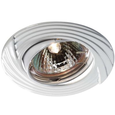 Novotech TREK 369614 Точечный встраиваемый светильник Novotech TREK 369614 Точечный встраиваемый светильникКруглые<br>Встраиваемый поворотный светильник модели Novotech 369614 из серии TREK отличается следующим качеством: Светильник сделан из алюминиевого литья. Это сплав, основными достоинствами которого являются — устойчивость к практически всем видам негативного воздействия окружающей среды, коррозии, небольшой вес, по сравнению с другими видами металла и экологическая безопасность материала.<br><br>S освещ. до, м2: 2<br>Тип лампы: галогенная<br>Тип цоколя: GU5.3 (MR16)<br>MAX мощность ламп, Вт: 50<br>Диаметр, мм мм: 90<br>Диаметр врезного отверстия, мм: 82<br>Расстояние от стены, мм: 5<br>Высота, мм: 25<br>Цвет арматуры: белый