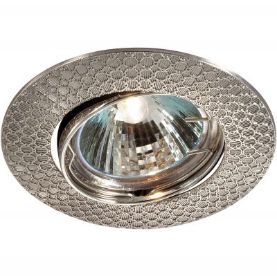 Novotech DINO 369626 Точечный встраиваемый светильник Novotech DINO 369626 Точечный встраиваемый светильникКруглые<br>Встраиваемый поворотный светильник модели Novotech 369626 из серии DINO отличается следующим качеством: Светильник сделан из алюминиевого литья. Это сплав, основными достоинствами которого являются — устойчивость к практически всем видам негативного воздействия окружающей среды, коррозии, небольшой вес, по сравнению с другими видами металла и экологическая безопасность материала.<br><br>S освещ. до, м2: 2<br>Тип лампы: галогенная<br>Тип цоколя: GU5.3 (MR16)<br>MAX мощность ламп, Вт: 50<br>Диаметр, мм мм: 90<br>Диаметр врезного отверстия, мм: 82<br>Расстояние от стены, мм: 5<br>Высота, мм: 25<br>Цвет арматуры: серебристый
