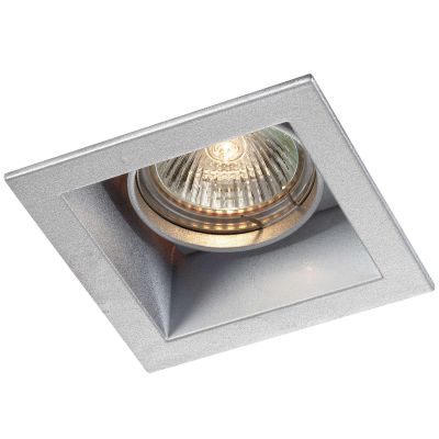 Novotech BELL 369639 Точечный встраиваемый светильник Novotech BELL 369639 Точечный встраиваемый светильникКвадратные<br>Встраиваемый поворотный светильник модели Novotech 369639 из серии BELL отличается следующим качеством: Светильник сделан из алюминиевого литья. Это сплав, основными достоинствами которого являются — устойчивость к практически всем видам негативного воздействия окружающей среды, коррозии, небольшой вес, по сравнению с другими видами металла и экологическая безопасность материала.<br><br>S освещ. до, м2: 2<br>Тип лампы: галогенная<br>Тип цоколя: GU5.3 (MR16)<br>MAX мощность ламп, Вт: 50<br>Диаметр, мм мм: 92<br>Диаметр врезного отверстия, мм: 83<br>Расстояние от стены, мм: 5<br>Высота, мм: 55<br>Цвет арматуры: серебристый