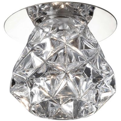 Novotech CRYSTAL 369673 Встраиваемый светильник Novotech CRYSTAL 369673 Встраиваемый светильникКруглые<br>Декоративный встраиваемый светильник модели Novotech 369673 из серии CRYSTAL отличается следующим качеством: Основание светильника сделано из нержавеющей стали. Её главным преимуществом является большой период эксплуатации. Сталь по праву можно считать вечным материалом. Так же преимуществами являются устойчивость к химическим, атмосферным и механическим воздействиям и эстетичный внешний вид. Благодаря зеркальной полировке, обеспечивается высокая стойкость металла к коррозии. Декоративный плафон произведён из хрусталя. Он обладает высоким показателем плотности, прозрачности и блеска. Благодаря содержанию свинца (не менее 30%) и определённому подбору углов, образуемых гранями, изделия из хрусталя отличаются необыкновенно яркой, многоцветной игрой света, чарующей магией красоты, совершенства и роскоши.<br><br>S освещ. до, м2: 2<br>Тип лампы: галогенная<br>Тип цоколя: G4<br>MAX мощность ламп, Вт: 20<br>Диаметр, мм мм: 75<br>Диаметр врезного отверстия, мм: 60<br>Расстояние от стены, мм: 60<br>Высота, мм: 85<br>Цвет арматуры: серебристый
