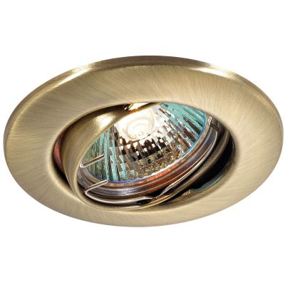 Novotech CLASSIC 369691 Точечный встраиваемый светильник Novotech CLASSIC 369691 Точечный встраиваемый светильникКруглые<br>Встраиваемый поворотный светильник модели Novotech 369691 из серии CLASSIC отличается следующим качеством: Светильник сделан из металла. Это популярный и востребованный материал благодаря ряду качеств. К ним относится: повышенная прочность, износостойкость и долговечность. Любому интерьеру он придаст солидности и завершенности, поможет расставить акценты.<br><br>S освещ. до, м2: 2<br>Тип лампы: галогенная<br>Тип цоколя: GU5.3 (MR16)<br>MAX мощность ламп, Вт: 50<br>Диаметр, мм мм: 90<br>Диаметр врезного отверстия, мм: 70<br>Расстояние от стены, мм: 5<br>Высота, мм: 25<br>Цвет арматуры: бронзовый