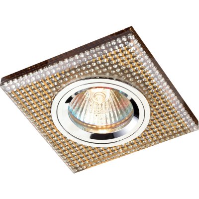 Novotech SHIKKU 369902 Точечный встраиваемый светильник Novotech SHIKKU 369902 Точечный встраиваемый светильникДекоративные<br>Встраиваемые светильники – популярное осветительное оборудование, которое можно использовать в качестве основного источника или в дополнение к люстре. Они позволяют создать нужную атмосферу атмосферу и привнести в интерьер уют и комфорт. Интернет-магазин «Светодом» предлагает стильный встраиваемый светильник Novotech 369902. Данная модель достаточно универсальна, поэтому подойдет практически под любой интерьер. Перед покупкой не забудьте ознакомиться с техническими параметрами, чтобы узнать тип цоколя, площадь освещения и другие важные характеристики. Приобрести встраиваемый светильник Novotech 369902 в нашем онлайн-магазине Вы можете либо с помощью «Корзины», либо по контактным номерам. Мы доставляем заказы по Москве, Екатеринбургу и остальным российским городам.<br><br>Тип лампы: галогенная<br>Тип цоколя: GU5.3 (MR16)<br>Ширина, мм: 90<br>MAX мощность ламп, Вт: 50<br>Диаметр врезного отверстия, мм: 60<br>Длина, мм: 90