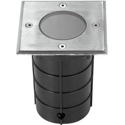 Novotech GROUND 369952 Светильник Novotech GROUND 369952 СветильникГрунтовые<br>Ландшафтный светильник модели Novotech 369952 из серии GROUND отличается следующим качеством: Корпус светильника состоит из алюминия. Это металл, основными достоинствами которого являются — устойчивость к практически всем видам негативного воздействия окружающей среды, коррозии, небольшой вес, по сравнению с другими видами металла и экологическая безопасность материала. Рассеиватель сделан из закаленного стекла. Оно выдерживает температуру от -70 до 250С., а так же в 5-6 раз прочнее обычного. Стакан – пластик. Этот материал имеет высокие эксплуатационные показатели, что объясняется его повышенной стойкостью к механическим повреждениям и защищенностью от факторов внешней среды. Предназначен для наружного освещения в тяжелых условиях эксплуатации (высокое содержание пыли, воды; наличие вибрационных ударных нагрузок). Устойчив к высоким механическим воздействиям (например, проезд автомобилей). Материалы, из которых произведён светильник, и его конструкция обеспечивают высокую прочность и защиту от проникновения пыли и влаги.<br><br>Тип лампы: галогенная / LED-светодиодная<br>Тип цоколя: MR16<br>Ширина, мм: 110<br>MAX мощность ламп, Вт: 50<br>Длина, мм: 110<br>Высота, мм: 5