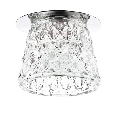 Novotech DEW 370149 Встраиваемый светильник Novotech DEW 370149 Встраиваемый светильникХрустальные<br>Декоративный встраиваемый светильник модели Novotech 370149 из серии DEW отличается следующим качеством: Основание светильника сделано из стали. Главным преимуществом которого является большой период эксплуатации. Сталь по праву можно считать вечным материалом. Так же преимуществами являются устойчивость к химическим, атмосферным и механическим воздействиям и эстетичный внешний вид. Благодаря зеркальной полировке, обеспечивается высокая стойкость металла к коррозии. Плафон произведен из стекла. Стекло экологично, не тускнеет и не меняет своего оттенка со временем, не покрывается некрасивым налетом и легко выдерживает перепады температур.<br><br>S освещ. до, м2: 2<br>Тип лампы: галогенная<br>Тип цоколя: G9<br>Количество ламп: 1<br>MAX мощность ламп, Вт: 40<br>Диаметр, мм мм: 75<br>Диаметр врезного отверстия, мм: 55<br>Высота, мм: 80<br>Цвет арматуры: серебристый
