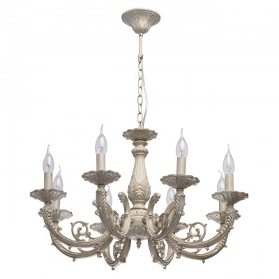 371013308 Mw light Светильник 371013308 Mw light СветильникПодвесные<br><br><br>Установка на натяжной потолок: Да<br>S освещ. до, м2: 16<br>Тип лампы: Накаливания / энергосбережения / светодиодная<br>Тип цоколя: E14<br>Количество ламп: 8<br>MAX мощность ламп, Вт: 40<br>Диаметр, мм мм: 680<br>Высота, мм: 500 - 750