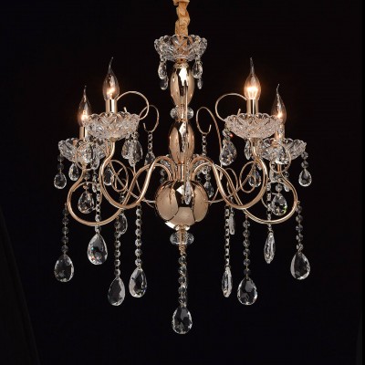 Mw light 373011205 Светильник Mw light 373011205 СветильникПодвесные<br><br><br>S освещ. до, м2: 10<br>Тип лампы: Накаливания / энергосбережения / светодиодная<br>Тип цоколя: E14<br>Количество ламп: 5<br>MAX мощность ламп, Вт: 40<br>Диаметр, мм мм: 670<br>Высота, мм: 810 - 1050<br>Цвет арматуры: золотой