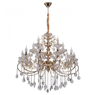 373014215 Mw light Светильник 373014215 Mw light СветильникПодвесные<br><br><br>Установка на натяжной потолок: Да<br>S освещ. до, м2: 30<br>Тип лампы: Накаливания / энергосбережения / светодиодная<br>Тип цоколя: E14<br>Количество ламп: 15<br>Диаметр, мм мм: 880<br>Высота, мм: 1400<br>MAX мощность ламп, Вт: 40