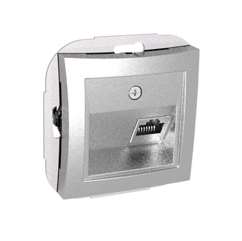 Lexel Дуэт серебро телефонная розетка RJ11, одиночная (SE WDE000381), WDE000381
Lexel Дуэт серебро телефонная розетка RJ11, одиночная (SE WDE000381), WDE000381