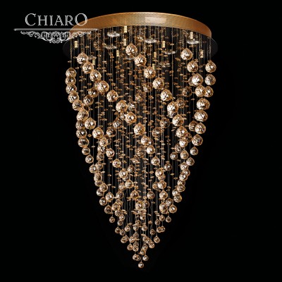 Люстра Chiaro 384013708 Каскад02 Люстра Chiaro 384013708 Каскад02Каскадные<br>Металлическое основание цвета золота, декоративные подвески из хрусталя цвета шампань делают модель Chiaro 384013708 Каскад еще более достойной и неповторимой, что позволяет вписать изделие практически в любой задуманный вами интерьер! Купите уже сегодня превосходную модель Chiaro 384013708 Каскад производства Германия в интернет-магазине светодом и почувствуйте уют и комфорт в Вашем доме. Мы доставим покупку бесплатно по Вашему городу в ближайшее время.<br><br>Установка на натяжной потолок: Да<br>S освещ. до, м2: 20<br>Крепление: Планка<br>Тип лампы: галогенная / LED-светодиодная<br>Тип цоколя: GU10<br>Количество ламп: 8<br>MAX мощность ламп, Вт: 50<br>Диаметр, мм мм: 600<br>Высота, мм: 900<br>Цвет арматуры: золотой