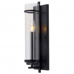 Настенный светильник Escada Phoenix 388/1A E14*40W Black
