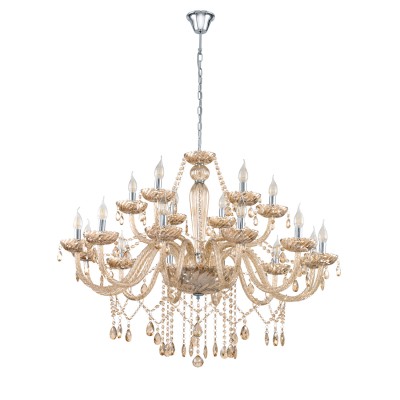 39095 Eglo - Люстра BASILANO 39095 Eglo - Люстра BASILANOПодвесные<br><br><br>Установка на натяжной потолок: Да<br>S освещ. до, м2: 36<br>Тип лампы: LED - светодиодная<br>Тип цоколя: E14<br>Количество ламп: 18<br>MAX мощность ламп, Вт: 40<br>Диаметр, мм мм: 1000<br>Высота, мм: 1500