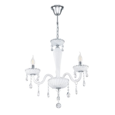 39112 Eglo - Люстра CARPENTO 39112 Eglo - Люстра CARPENTOПодвесные<br><br><br>Установка на натяжной потолок: Да<br>S освещ. до, м2: 6<br>Тип лампы: Накаливания / энергосбережения / светодиодная<br>Тип цоколя: E14<br>Количество ламп: 3<br>MAX мощность ламп, Вт: 40<br>Диаметр, мм мм: 540<br>Высота, мм: 1200