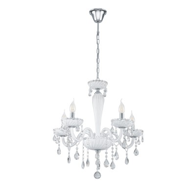 39113 Eglo - Люстра CARPENTO 39113 Eglo - Люстра CARPENTOПодвесные<br><br><br>Установка на натяжной потолок: Да<br>S освещ. до, м2: 10<br>Тип лампы: Накаливания / энергосбережения / светодиодная<br>Тип цоколя: E14<br>Количество ламп: 5<br>MAX мощность ламп, Вт: 40<br>Диаметр, мм мм: 590<br>Высота, мм: 1200