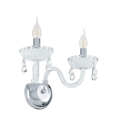 39116 Eglo - Бра CARPENTO 39116 Eglo - Бра CARPENTOКлассические<br><br><br>Тип лампы: Накаливания / энергосбережения / светодиодная<br>Тип цоколя: E14<br>Количество ламп: 2<br>Ширина, мм: 320<br>MAX мощность ламп, Вт: 40<br>Расстояние от стены, мм: 220<br>Высота, мм: 300