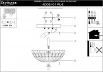 Светильник потолочный Divinare 4003/01 PL-2 Calotta