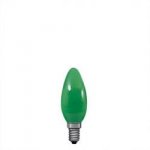 Лампа зеленая свеча Paulmann 40223