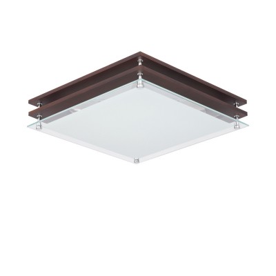 Люстра Mw light 408011004 Эдгар Люстра Mw light 408011004 ЭдгарПотолочные<br>Описание модели 408011004: Строгий декор, состоящий из стеклянного матированного плафона и декоративной основы из МДФ цвета венге создаёт стильную, поистине, немецкую форму, которая не отвлекает от самого главного - от освещения.<br><br>Установка на натяжной потолок: Ограничено<br>S освещ. до, м2: 12<br>Крепление: Планка<br>Тип лампы: накаливания / энергосбережения / LED-светодиодная<br>Тип цоколя: E14<br>Количество ламп: 4<br>Ширина, мм: 370<br>MAX мощность ламп, Вт: 60<br>Длина, мм: 370<br>Высота, мм: 100<br>Поверхность арматуры: глянцевый<br>Цвет арматуры: коричневый<br>Общая мощность, Вт: 240