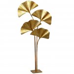 Торшеp золотые листья пальмы four palm leaves Floor Lamp Loft Concept 41.200-0