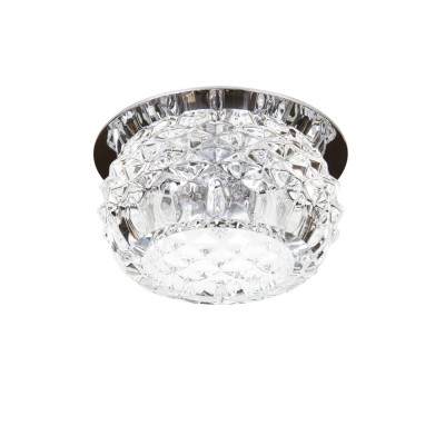 Lightstar CESARE 4254 Встраиваемый светильник Lightstar CESARE 4254 Встраиваемый светильникХрустальные<br>Встраиваемые светильники – популярное осветительное оборудование, которое можно использовать в качестве основного источника или в дополнение к люстре. Они позволяют создать нужную атмосферу атмосферу и привнести в интерьер уют и комфорт. <br> Интернет-магазин «Светодом» предлагает стильный встраиваемый светильник Lightstar 4254. Данная модель достаточно универсальна, поэтому подойдет практически под любой интерьер. Перед покупкой не забудьте ознакомиться с техническими параметрами, чтобы узнать тип цоколя, площадь освещения и другие важные характеристики. <br> Приобрести встраиваемый светильник Lightstar 4254 в нашем онлайн-магазине Вы можете либо с помощью «Корзины», либо по контактным номерам. Мы развозим заказы по Москве, Екатеринбургу и остальным российским городам.<br><br>Тип лампы: галогенная/LED<br>Тип цоколя: G4<br>Количество ламп: 1<br>MAX мощность ламп, Вт: 35W<br>Диаметр, мм мм: 110<br>Глубина, мм: 55<br>Размеры: D 110 H 50 Диаметр врезного отверстия 40 Высота встраиваемой части 20<br>Диаметр врезного отверстия, мм: 30<br>Высота, мм: 50