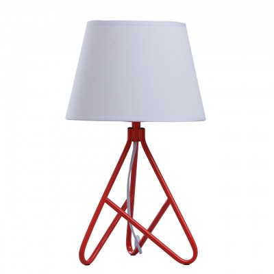 Настольная лампа Mw light 446031001 Берк Настольная лампа Mw light 446031001 БеркСовременные<br>Описание модели 446031001: Настольная лампа из коллекции «Берк» - это сочетание простых форм и геометрически точных линий в стиле минимализм. Металлическое основание светильника с округлыми линиями углов создает выигрышное яркое сочетание в тандеме с текстильным абажуром. В зависимости от особенностей интерьера есть возможность подобрать разные цветовые вариации абажуров: насыщенный салатовый, освежающий белый, спокойный черный, и под стать им – оттенки основания, которые представлены в салатовом, красном и в цвете хрома соответственно.<br><br>S освещ. до, м2: 2<br>Тип лампы: накаливания / энергосбережения / LED-светодиодная<br>Тип цоколя: E27<br>Количество ламп: 1<br>MAX мощность ламп, Вт: 40<br>Диаметр, мм мм: 250<br>Высота, мм: 420<br>Цвет арматуры: красный