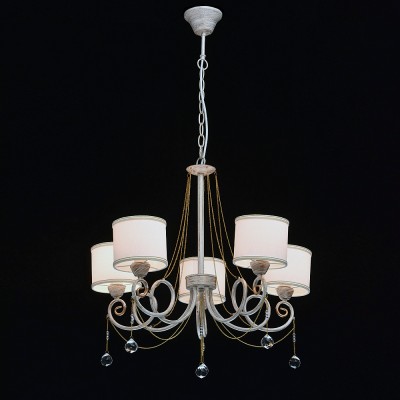 Mw light 448012405 Светильник Mw light 448012405 СветильникПодвесные<br><br><br>Установка на натяжной потолок: Да<br>S освещ. до, м2: 10<br>Тип лампы: Накаливания / энергосбережения / светодиодная<br>Тип цоколя: E14<br>Количество ламп: 5<br>MAX мощность ламп, Вт: 40<br>Диаметр, мм мм: 600<br>Высота, мм: 710 - 960