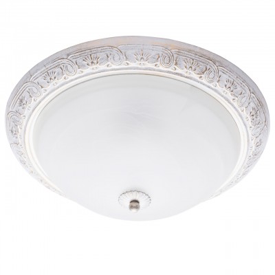Люстра потолочная Mw light 450013703 Ариадна Люстра потолочная Mw light 450013703 АриаднаПотолочные<br>Описание модели 450013703: Потолочные чаши из коллекции «Ариадна» выполнены в традициях классического стиля. Плафоны сделаны из матового и алебастрового стекла белого оттенка, а декор и ободок белой металлической чаши украшен эффектом золотой патины, придающий легкий оттенок старины. Помимо этого чаши декорированы рельефным рисунком, напоминающим о древнегреческих памятниках архитектуры. Мягкое рассеивание света создает уютную атмосферу и делает люстру идеальной для небольших помещений со стандартными потолками. Площадь освещения порядка 9 кв.м.<br><br>Установка на натяжной потолок: Ограничено<br>S освещ. до, м2: 9<br>Крепление: Планка<br>Тип лампы: Накаливания / энергосбережения / светодиодная<br>Тип цоколя: E27<br>Количество ламп: 3<br>MAX мощность ламп, Вт: 60<br>Диаметр, мм мм: 370<br>Высота, мм: 140<br>Цвет арматуры: белый с золотистой патиной<br>Общая мощность, Вт: 180