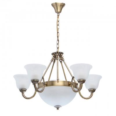 Светильник Mw-light 450016408 Светильник Mw-light 450016408Подвесные<br>450016408 - это Средневековый стиль и благородная красота – главные достоинства люстры из коллекции «Ариадна». Она радует глаз своим изяществом и грациозностью. Металлическое основание цвета античной бронзы, резные рожки и розетки подчеркнуты широкими плафонами. Они выполнены из опалового стекла. Идеально подобранная цветовая гамма и прекрасное сочетание деталей выгодно выделяют люстру среди других моделей.<br><br>Установка на натяжной потолок: Да<br>S освещ. до, м2: 24<br>Тип лампы: накаливания / энергосбережения / LED-светодиодная<br>Тип цоколя: E27<br>Количество ламп: 8<br>MAX мощность ламп, Вт: 60<br>Диаметр, мм мм: 700<br>Длина цепи/провода, мм: 280<br>Высота, мм: 800