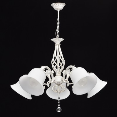 Светильник De Markt 450017905 Светильник De Markt 450017905Подвесные<br>Компания «Светодом» предлагает широкий ассортимент люстр от известных производителей. Представленные в нашем каталоге товары выполнены из современных материалов и обладают отличным качеством. Благодаря широкому ассортименту Вы сможете найти у нас люстру под любой интерьер. Мы предлагаем как классические варианты, так и современные модели, отличающиеся лаконичностью и простотой форм. Стильная люстра De Markt 450017905 станет украшением любого дома. Эта модель от известного производителя не оставит равнодушным ценителей красивых и оригинальных предметов интерьера. Люстра De Markt 450017905 обеспечит равномерное распределение света по всей комнате. При выборе обратите внимание на характеристики, позволяющие приобрести наиболее подходящую модель. Купить понравившуюся люстру по доступной цене Вы можете в интернет-магазине «Светодом». Мы предлагаем доставку не только по Москве и Екатеринбурге, но и по всей России.<br><br>S освещ. до, м2: 15<br>Тип лампы: накаливания / энергосбережения / LED-светодиодная<br>Тип цоколя: E27<br>Количество ламп: 5<br>MAX мощность ламп, Вт: 60<br>Диаметр, мм мм: 640<br>Длина цепи/провода, мм: 150<br>Высота, мм: 680