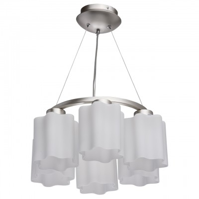 451011306 Mw light Светильник 451011306 Mw light СветильникПодвесные<br><br><br>Установка на натяжной потолок: Да<br>S освещ. до, м2: 18<br>Тип лампы: Накаливания / энергосбережения / светодиодная<br>Количество ламп: 6<br>Диаметр, мм мм: 450<br>Высота, мм: 1500<br>MAX мощность ламп, Вт: 60